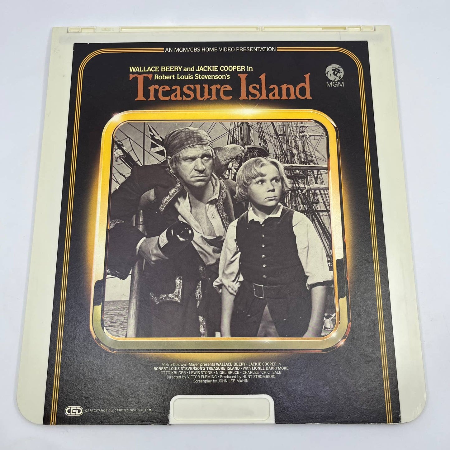 Treasure Island Jackie Cooper RCA SelectaVision - CED VideoDisc TG4