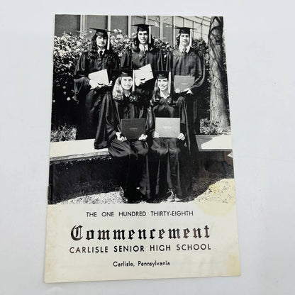 1975 - 138th Carlisle Senior High School Commencement Carslile PA TD6