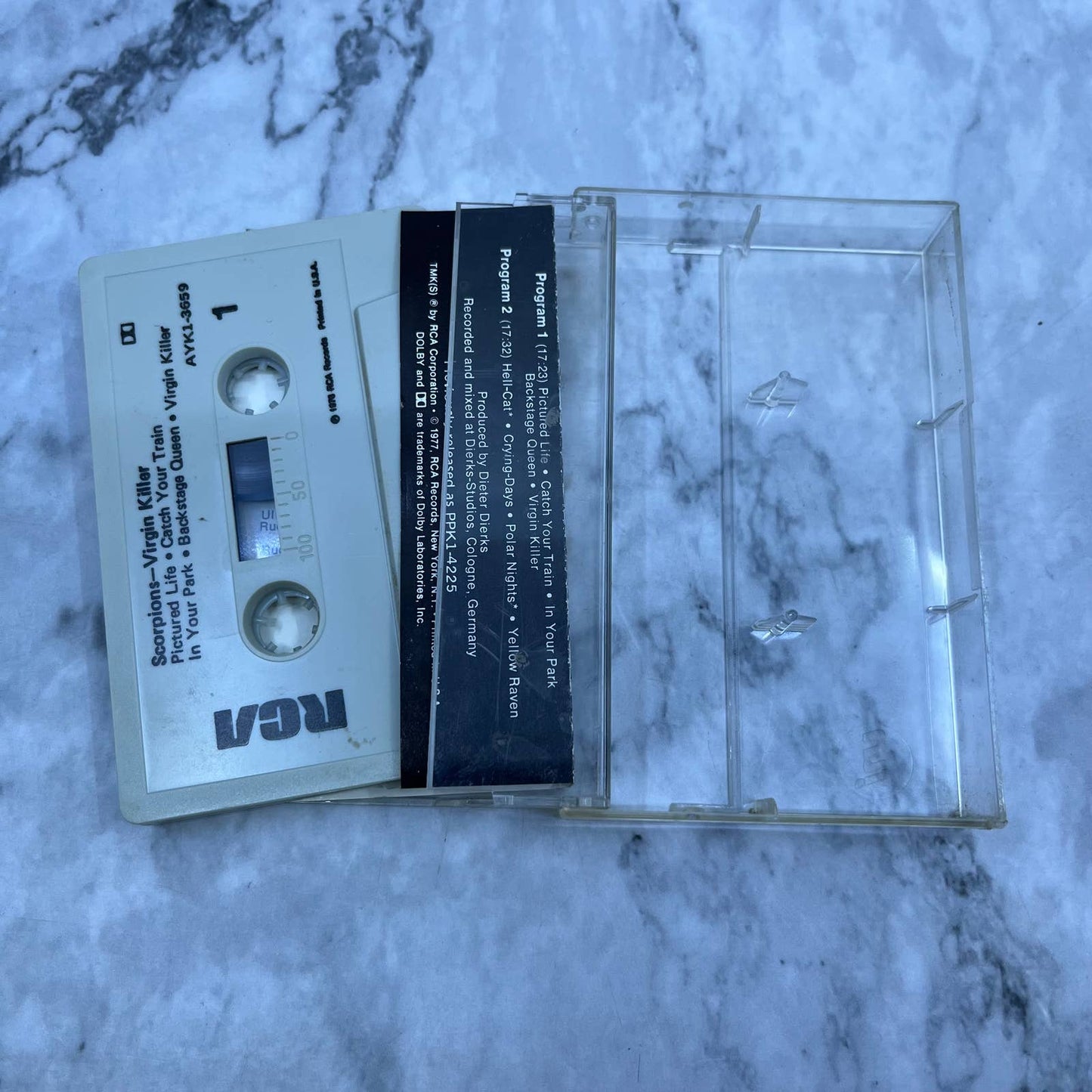 Scorpions - Virgin Killer - Cassette Tape TD8-69