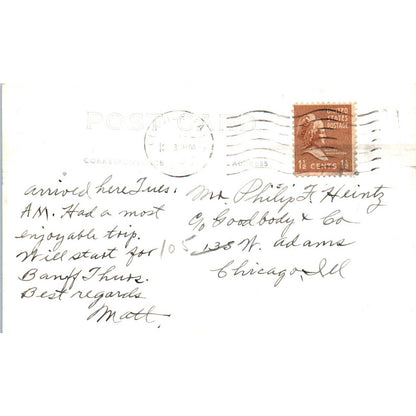 Many Glacier Hotel RPPC Alaska Original Postcard TK1-30