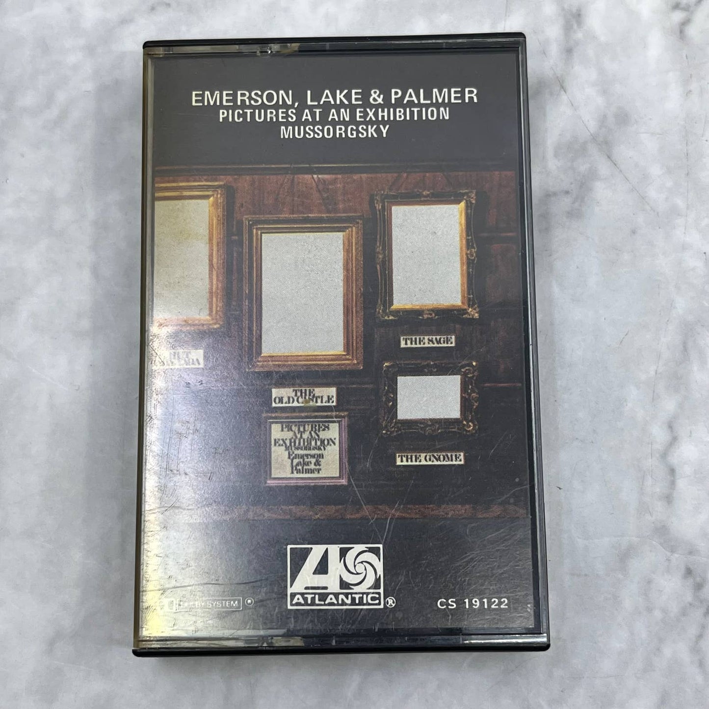 Emerson, Lake & Palmer Pictures At An Exhibition Musorgsky Cassette Tape TF6-26