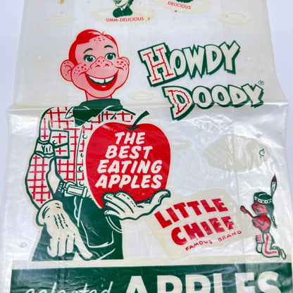 1950's Howdy Doody Little Chief Washington Apple Bag AB3