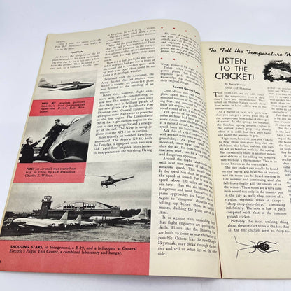 1947 Adventures Ahead General Electric Magazine Jet Propulsion Jim Pyle TC6