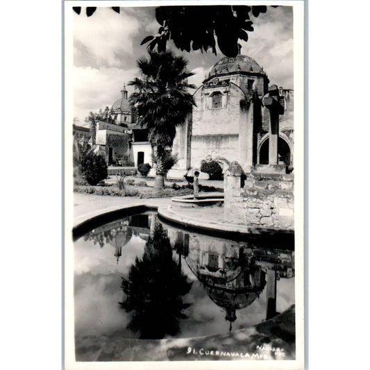 Cuernavaca Mor. Mexico - Original RPPC Postcard TJ7-MP