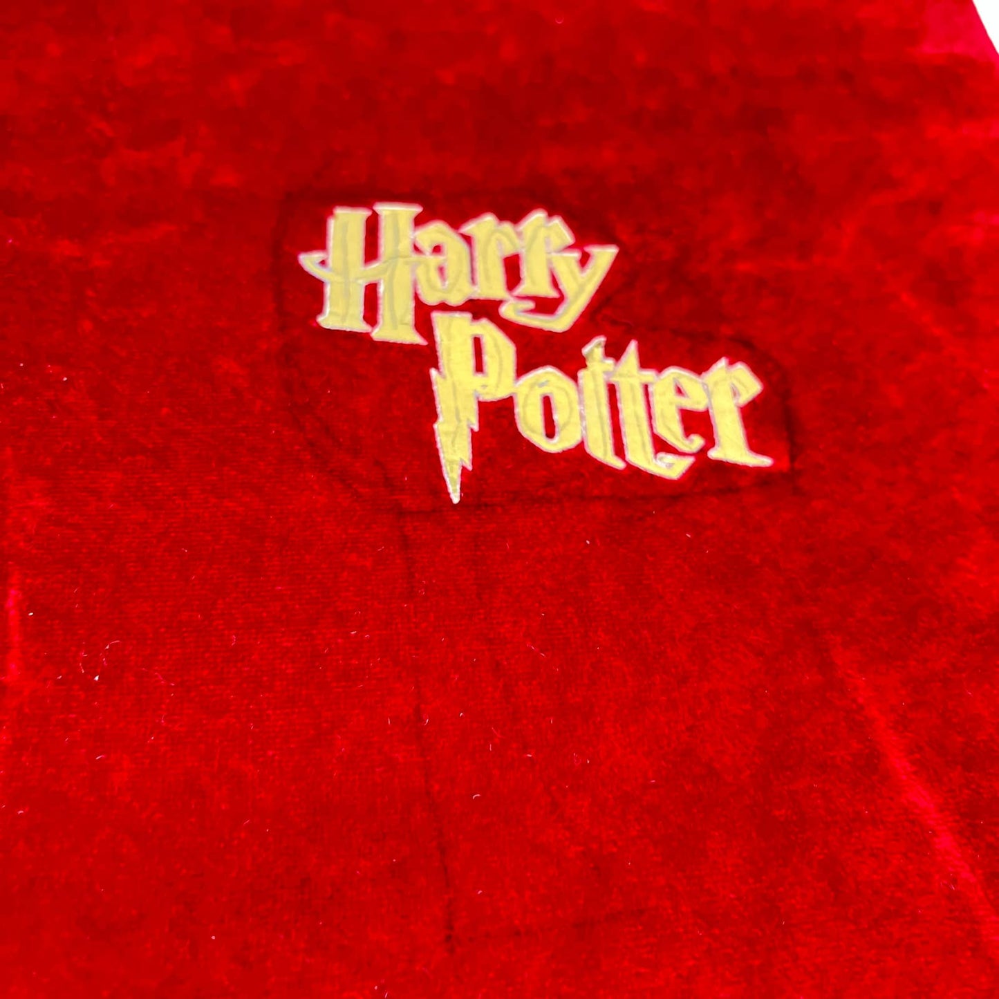 Wizarding World Harry Potter Red Velvet Journal Notebook Sound Box TE5