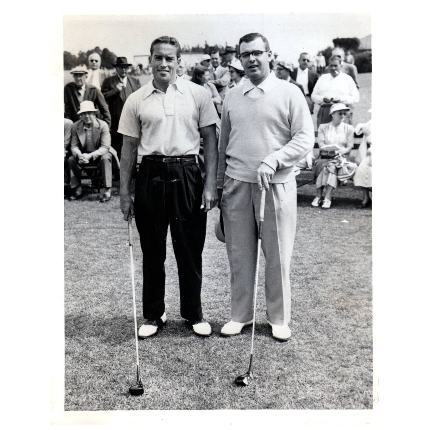 1970 Press Photo Golf Frank Stranahan Harry Haverstick North & South Am 7x9" AD2