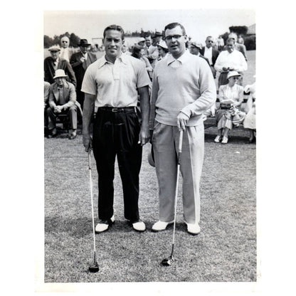 1970 Press Photo Golf Frank Stranahan Harry Haverstick North & South Am 7x9" AD2