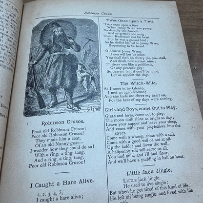 Antique Victorian 1895 Children’s Book Cheer for Children McLoughlin Bros NY TH7