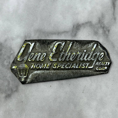 Vintage Printers Block Plate Gene Ethridge Home Specialist Realty TJ512