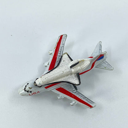 Vintage 1987 Galoob Hard Plastic NASA 905 Plane and NASA Planet Shuttle SD1