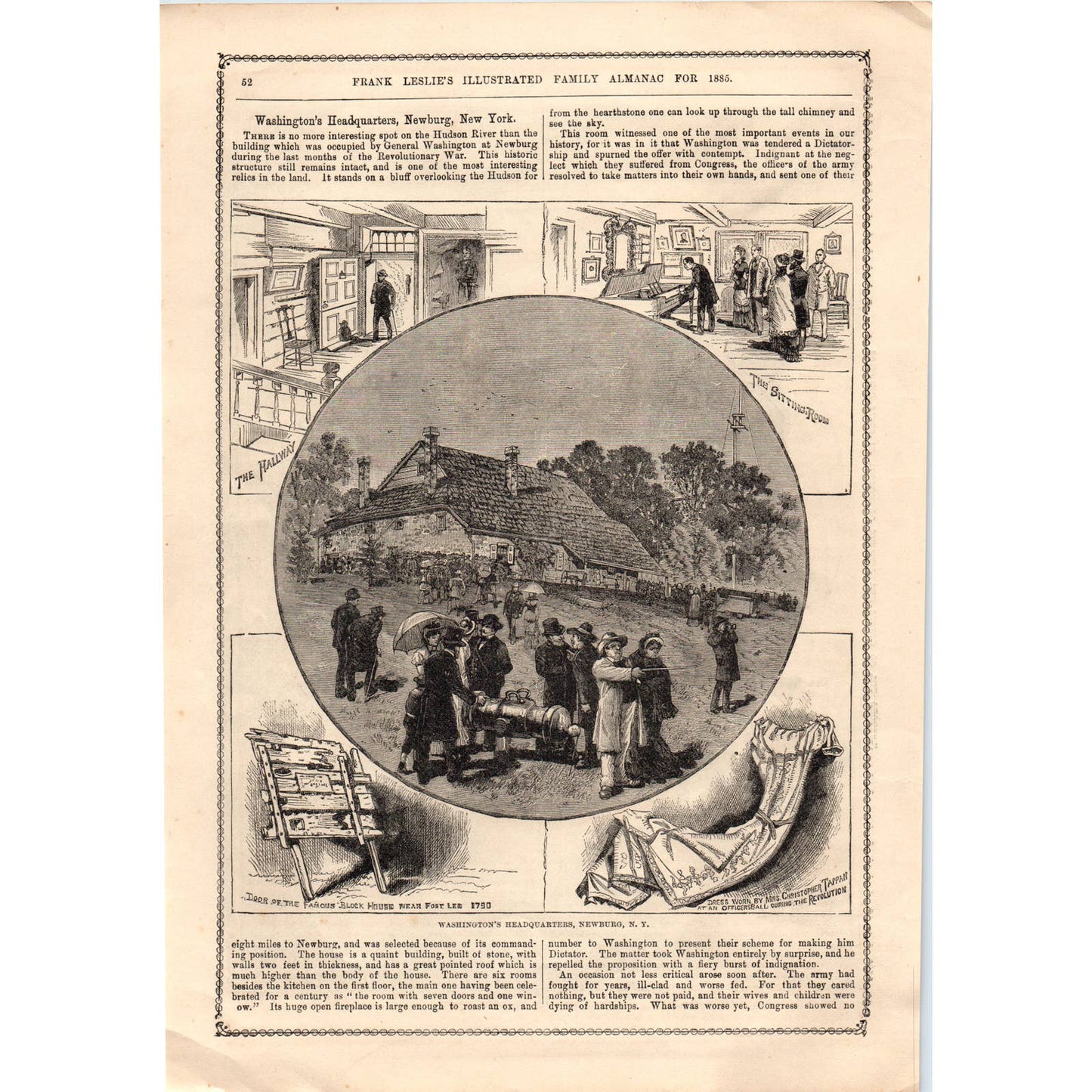 1885 Engraving Building Fires in Toulon To Prevent The Spread of Cholera AD4