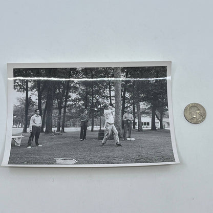 1950s Marinette Wisconsin Golfing Photo 5x7" AB7
