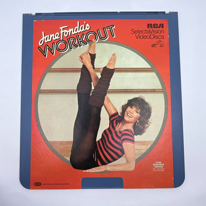 Jane Fonda's Workout RCA SelectaVision - CED VideoDisc TG4