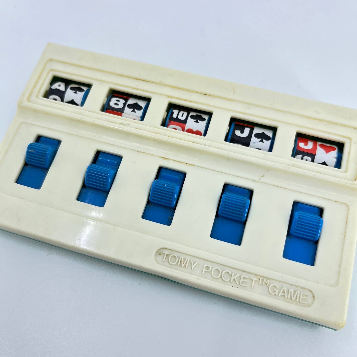 1976 Tomy Pocket Game "Pocket Poker" Travel Game TE3