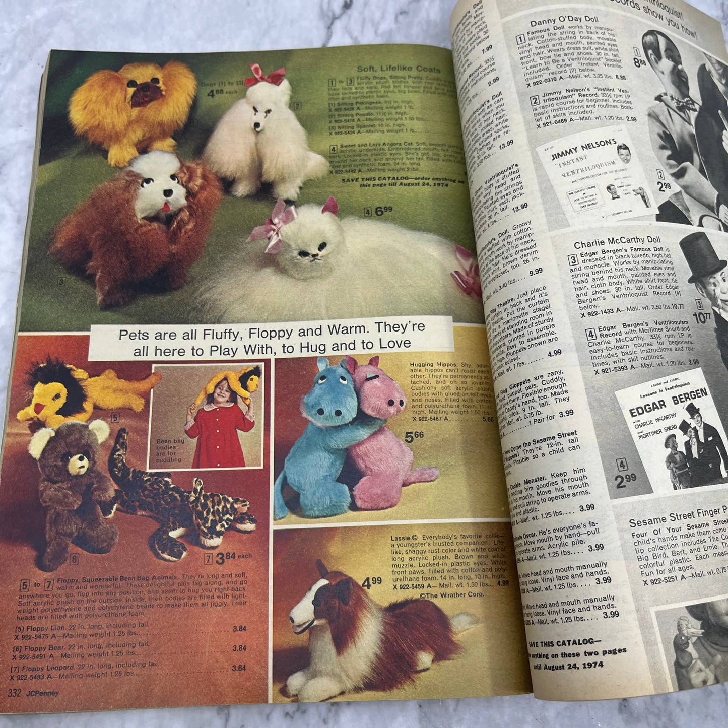 1973 JC Penny Christmas Wish Book Catalog - Great Vintage Toys & Gifts S1