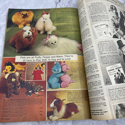 1973 JC Penny Christmas Wish Book Catalog - Great Vintage Toys & Gifts S1