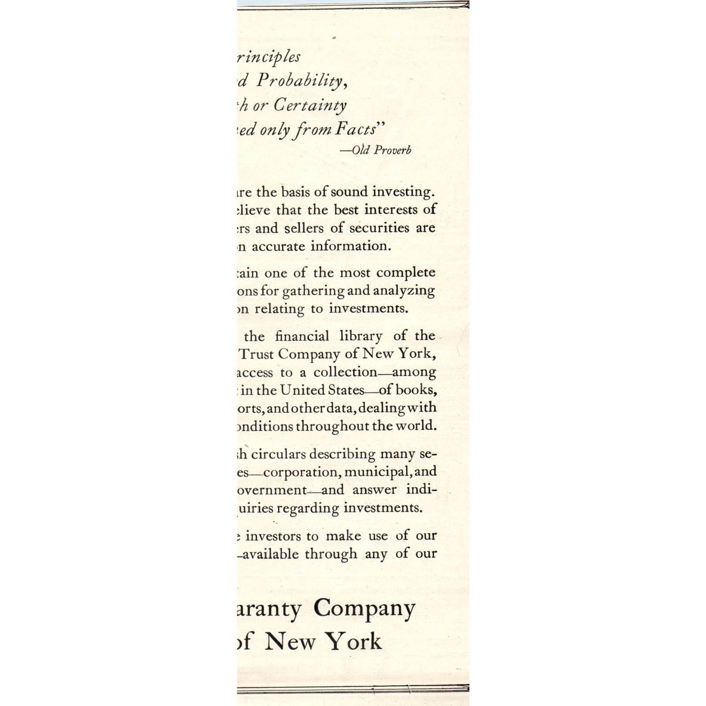 Greenbaum & Sons, Oldest Banking House in Chicago - 1921 Original Ad TJ7-S