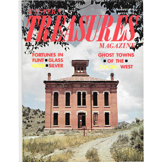 Western Treasures Magazine - Treasure Hunting Metal Detecting Aug 1971 M3