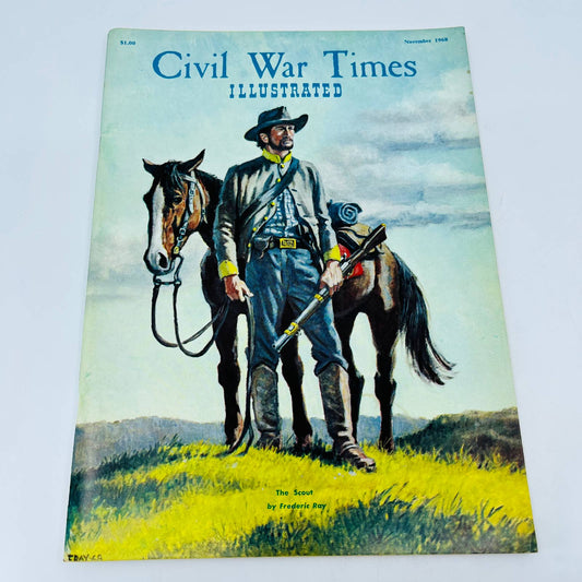 Vintage Civil War Times Illustrated November 1968 The Battle of Jonesborough