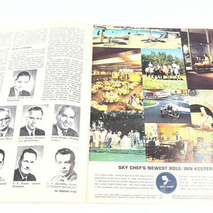 1967 American Airlines Sky Chef Brochure Booklet AB7