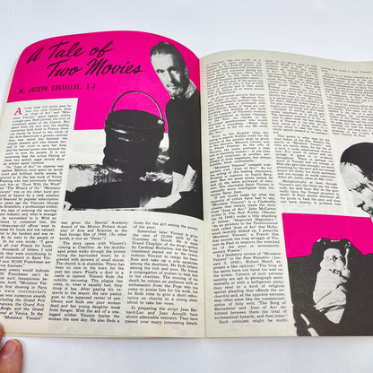 1949 October The Queen’s Work Catholic Teen Magazine Healthcare Pink L4-6