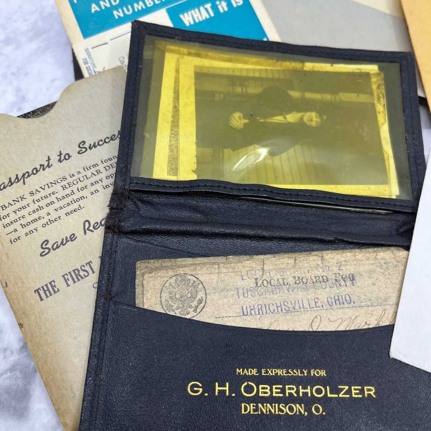 1917-1965 Huge Genealogy Lot Ray & Helen Markley Cadiz Ohio TJ8