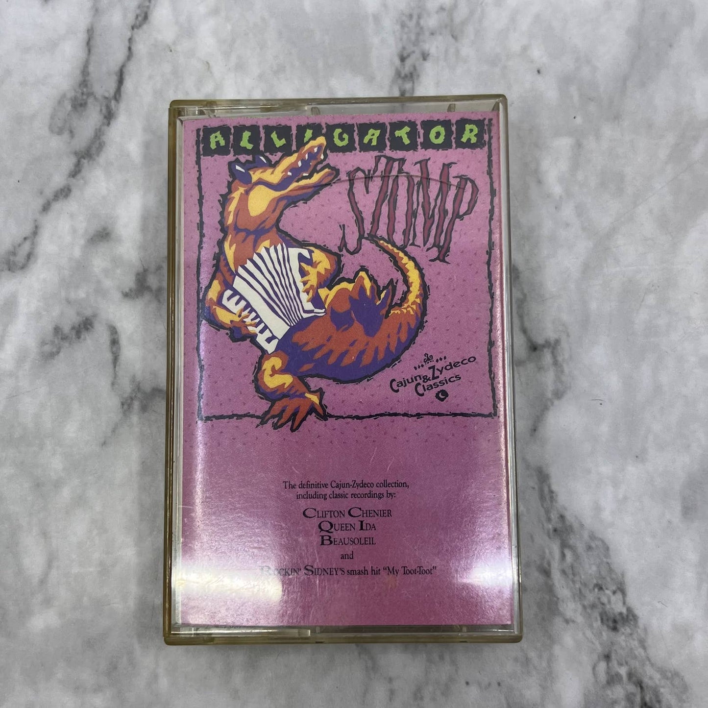 Alligator Stomp: Cajun & Zydeco Classics Cassette Tape TD9-58