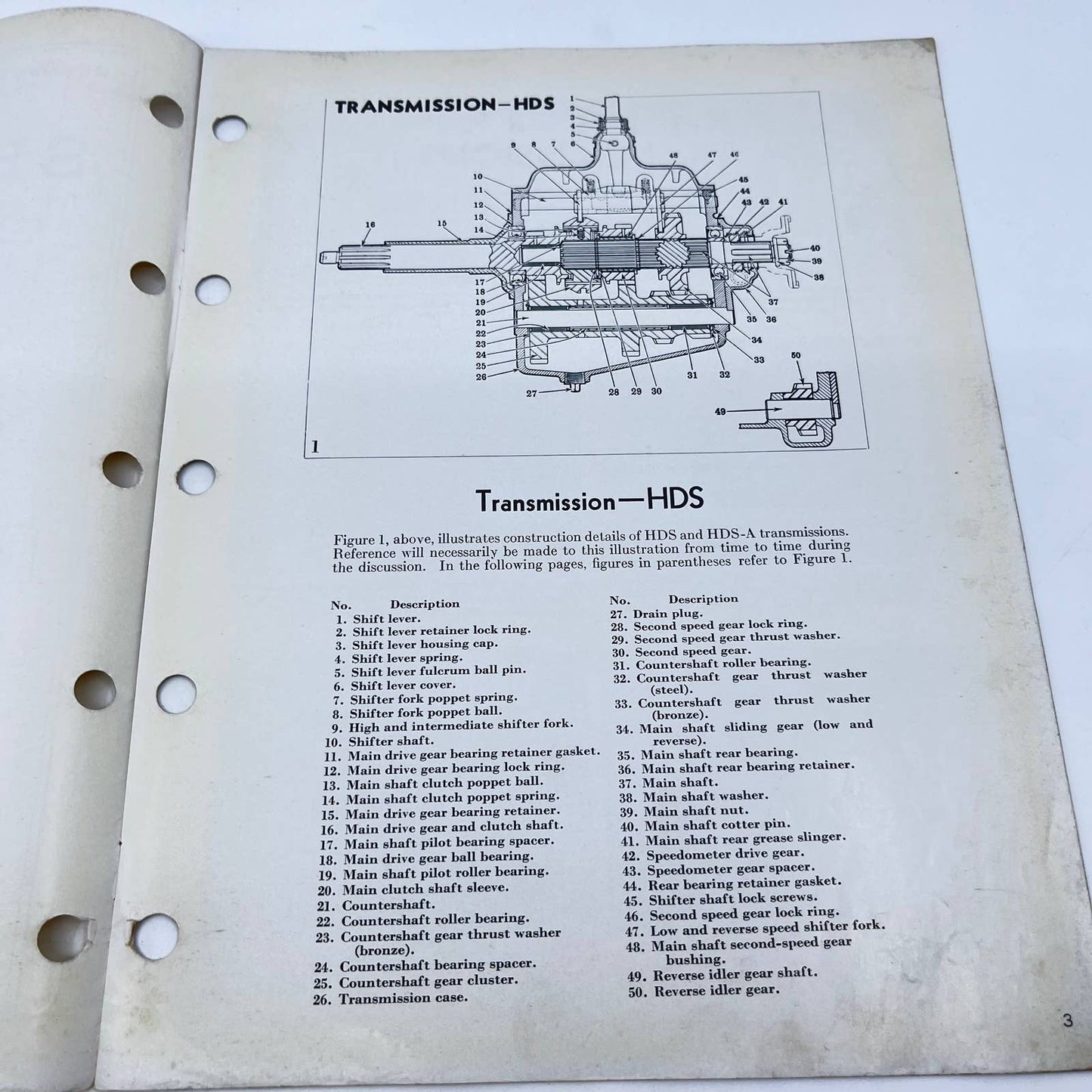 1940s Shop Talks International Truck Servicemen #8 K-1 K-2 K-3 Transmission TF8