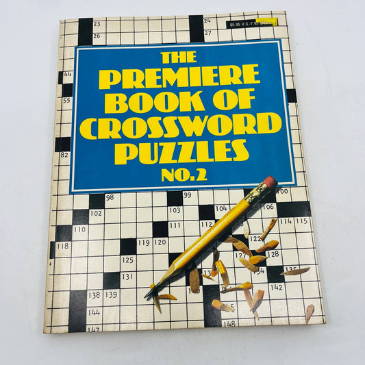 1986 The Premier Book of Crossword Puzzles No. 2 BA4