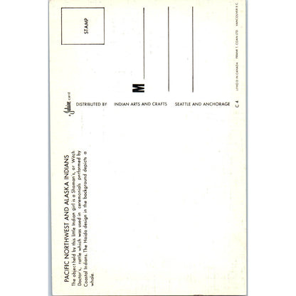 Pacific Northwest and Alaska Indians Original Postcard TK1-29
