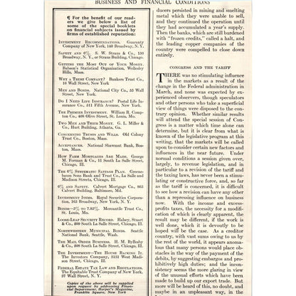 Chicago Continental and Commercial Banks - 1921 Original Ad TJ7-L