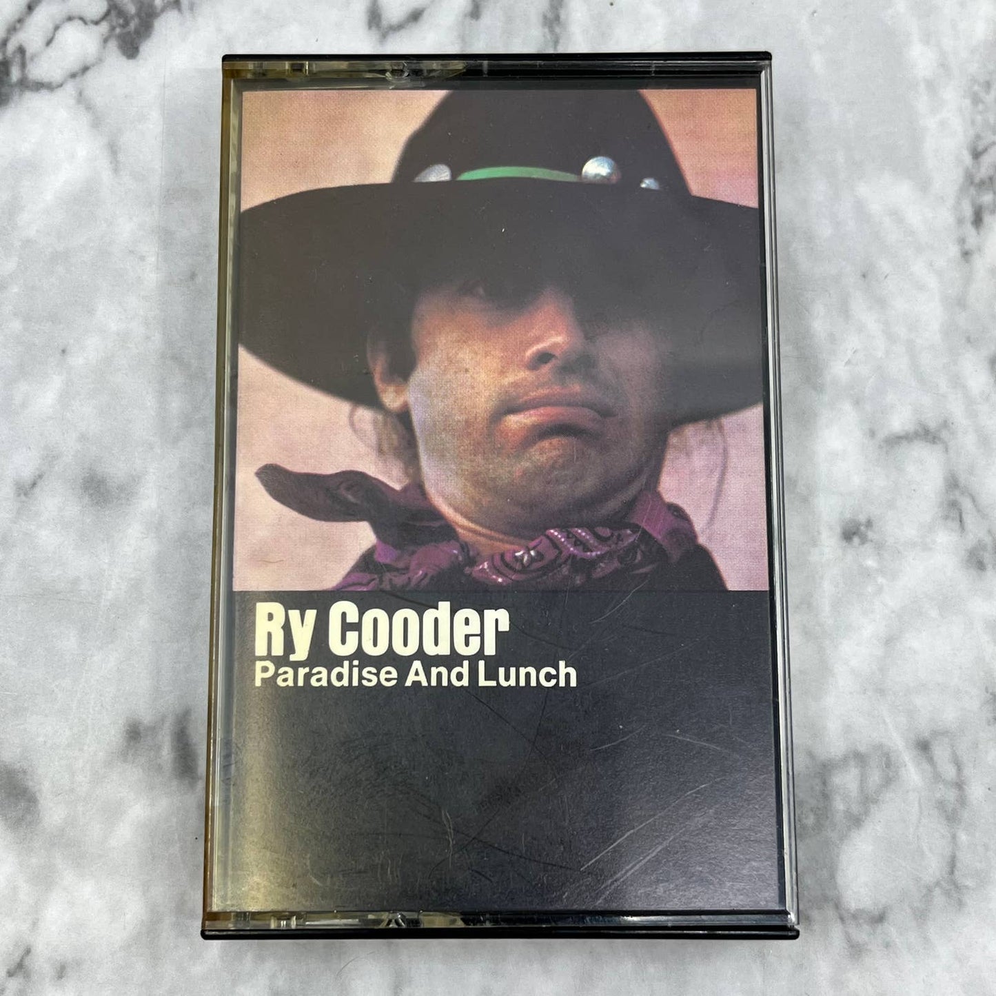 Ry Cooder - Paradise and Lunch Cassette Tape TH5-37