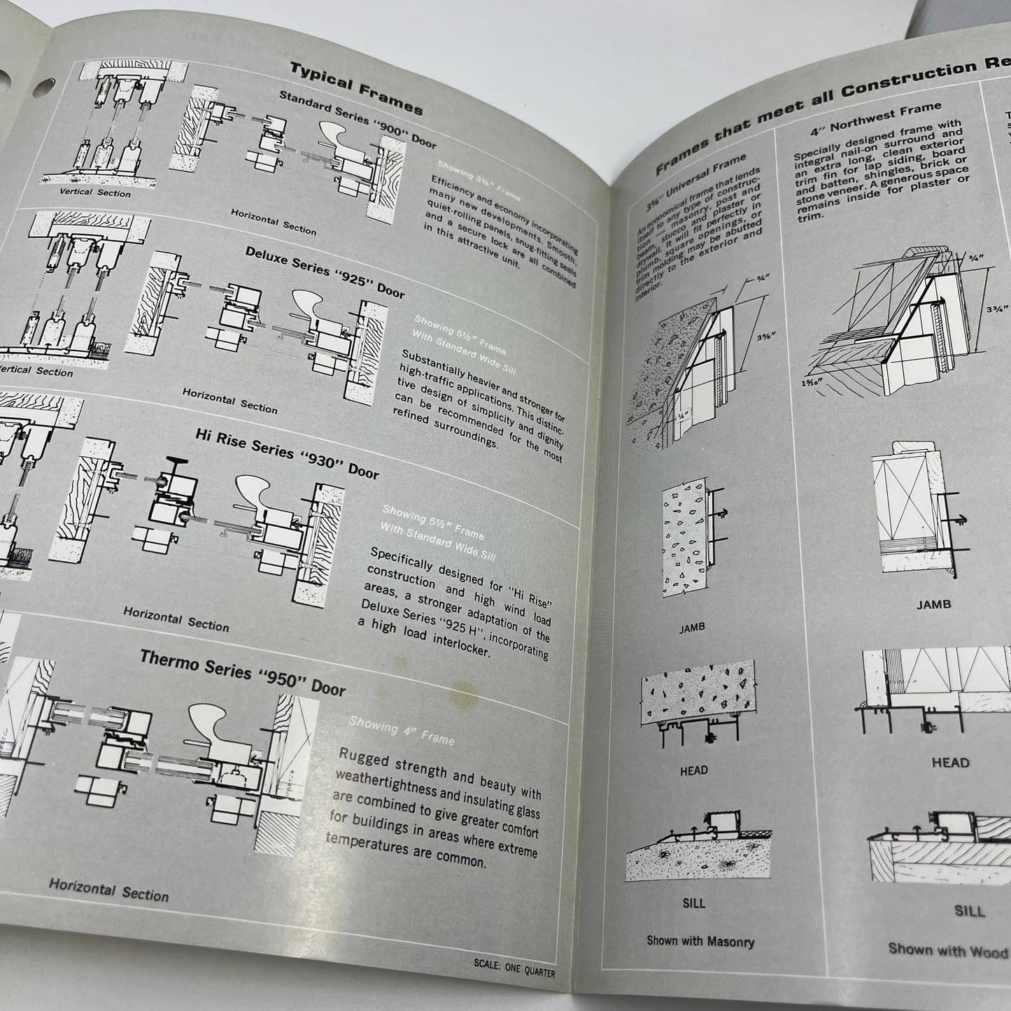 1970 International Window Corporation Imperial Series Advertising Leaflet AC8