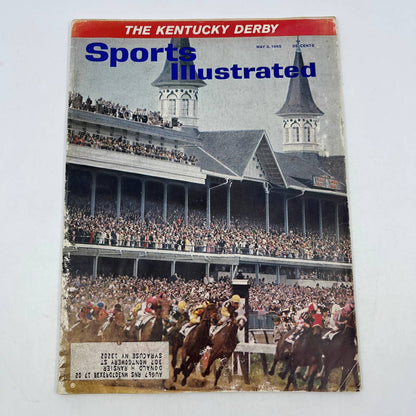 1965 Sports Illustrated KENTUCKY Derby BOLD LAD Lucky Debonair Horse Racing TH7