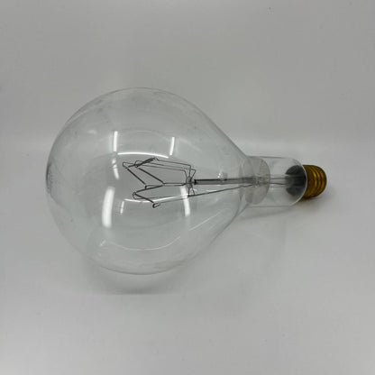 Vintage 1950s LARGE GE Edison Lightbulb in Box 1500 Watt 120 Volt  12 x 6”