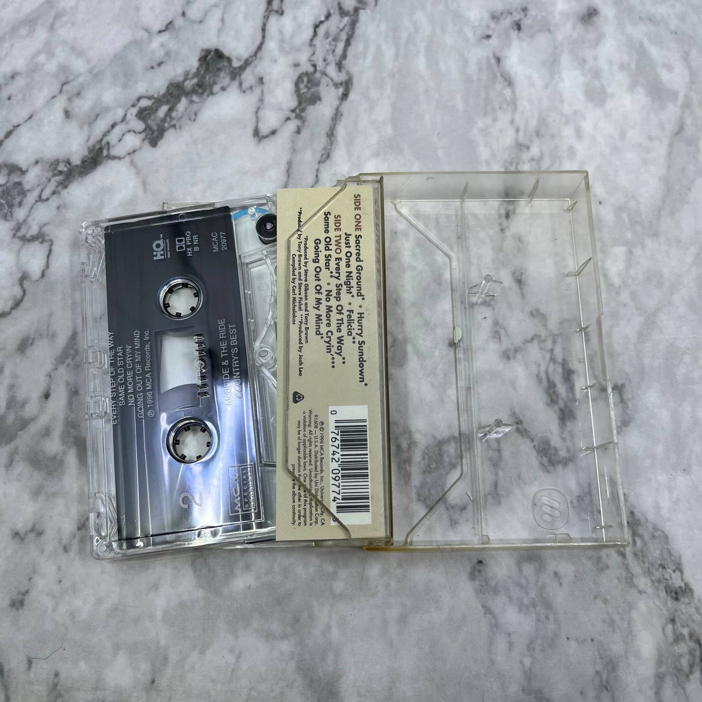 McBride & The Ride - Country’s Best Cassette Tape TD9-62