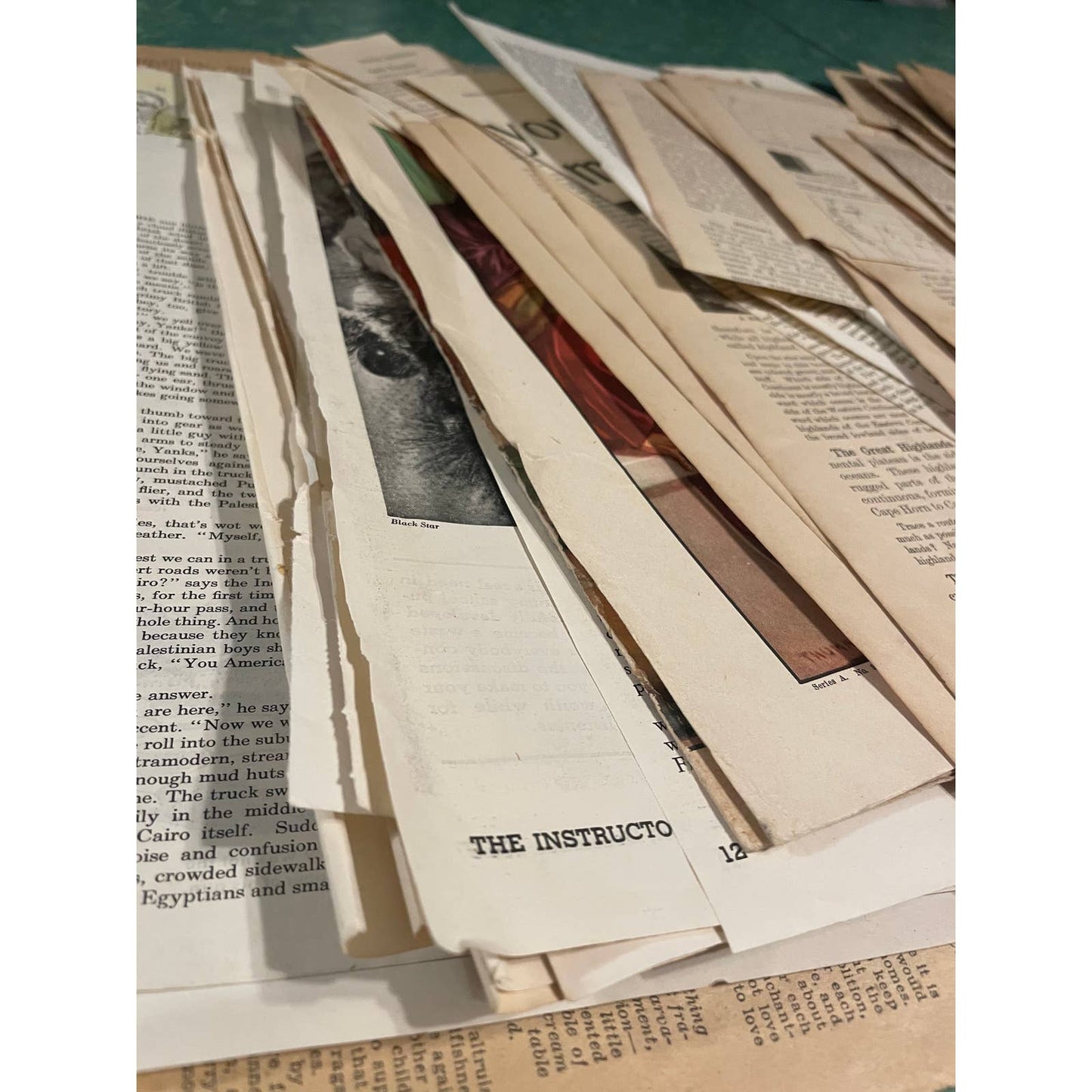 Vintage/Antique Junk Journal Crafting Lot - Approx 2 Lbs - Over 100 Pcs