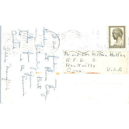 VIEW OF MYKONOS Windmill Original Postcard TK1-21