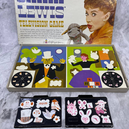 Shari Lewis Lamb Chop Television Game Colorforms Adventure Play Set 1962 TJ7