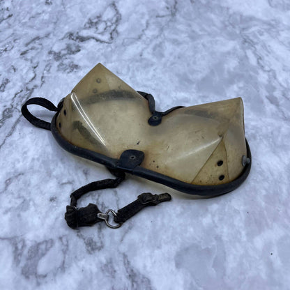 Vintage Skydiving Goggles Orange Tint TF6