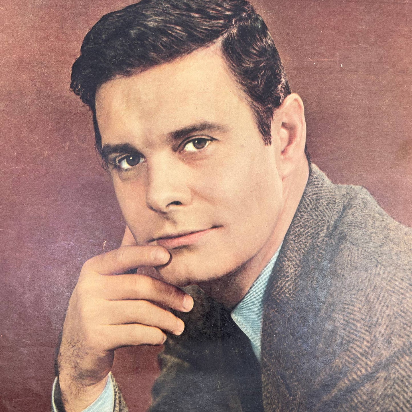 1959 LOUIS JOURDAN Sunday New York News Coloroto Magazine Cover Only FL4