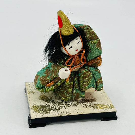 Vintage 1950s Japanese Hina Doll 3”  Yoshitoku Asakusabashi IN BOX TA7