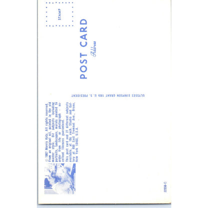 Ulysses S. Grant Portrait Morris Katz 1960s Original Postcard TK1-21