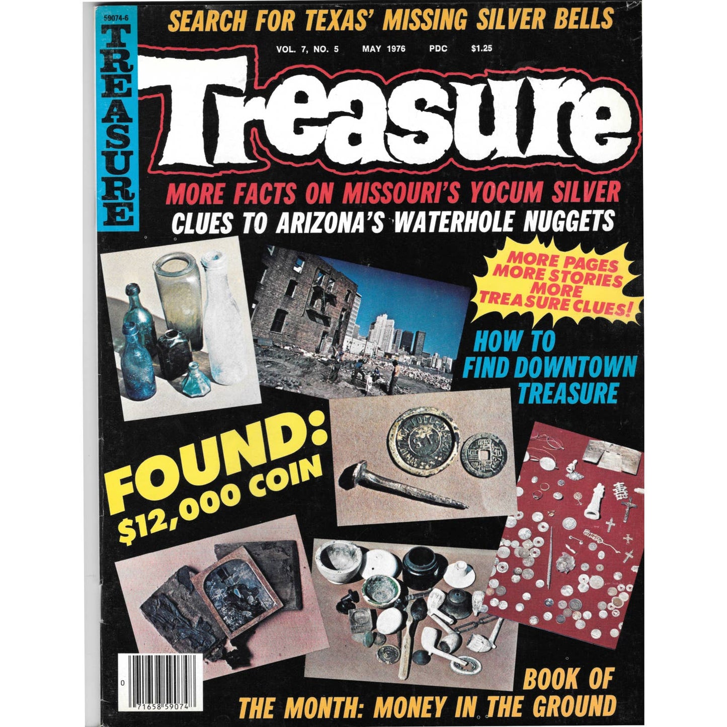 Treasure Magazine - Treasure Hunting Gold Mining Metal Detecting May 1976 M5