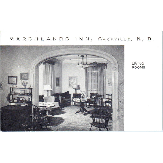 Marshland Inn Sackville New Brunswick - Original Postcard TJ7-RP2