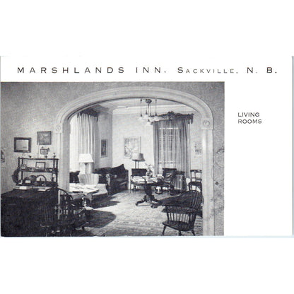 Marshland Inn Sackville New Brunswick - Original Postcard P3-4