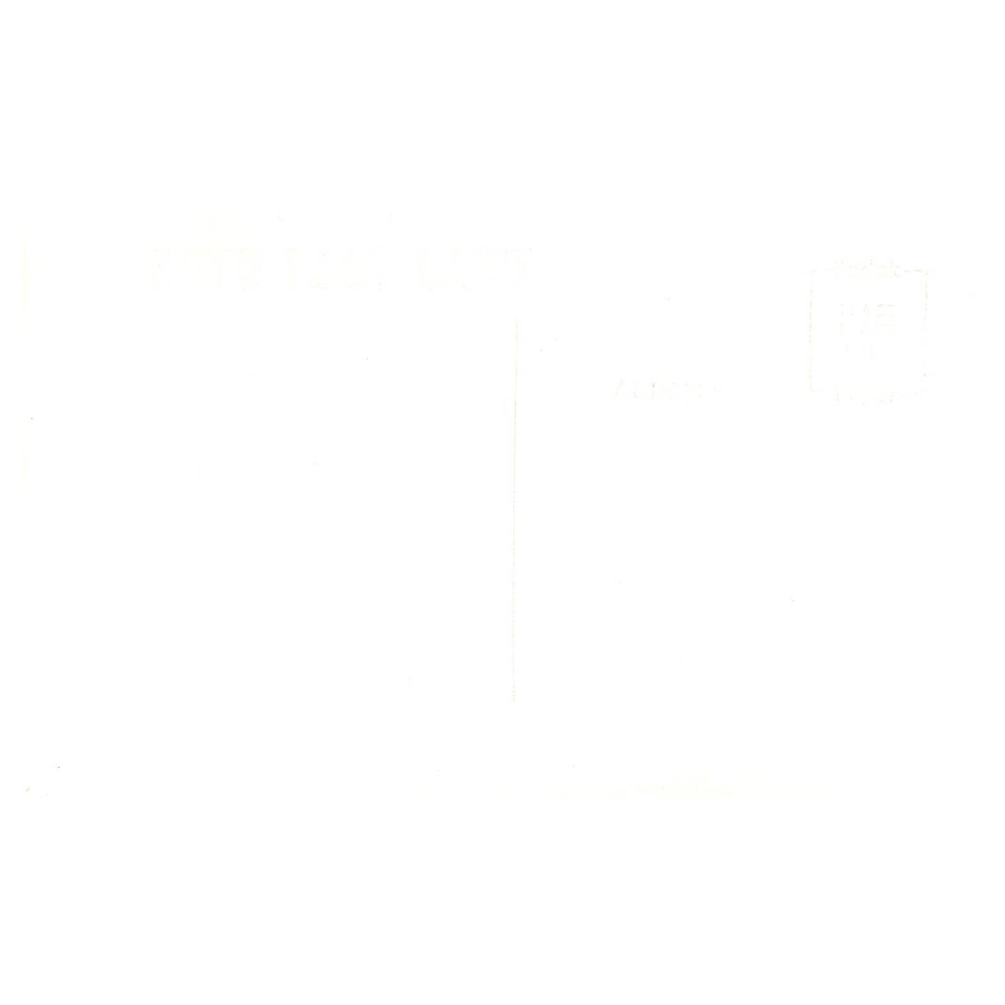 Man Crossing River on Narrow Board - Original Postcard RPPC TJ8-4