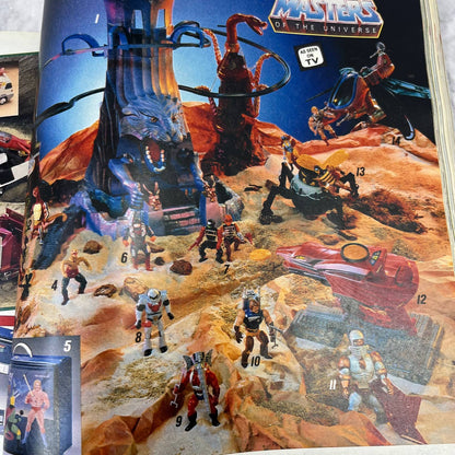 Sears Christmas Wish Book 1986 Catalog Cheryl Tiegs Barbie Rambo Legos NFL S3