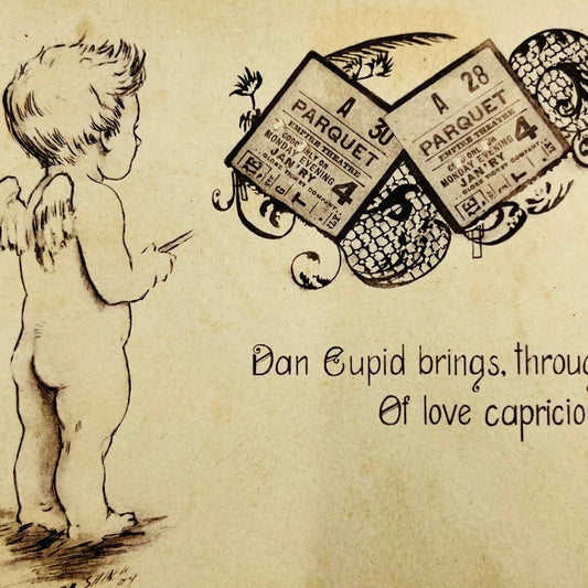 1909 Valentine’s Post Card Cupid E.B. Scofield PA3