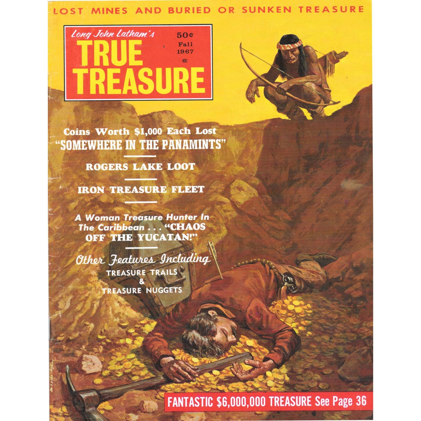 Long John Latham's True Treasure Magazine Mining Metal Detecting Fall 1967 M5